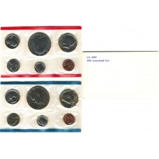 United States Mint UNC coinset 1976 P and D